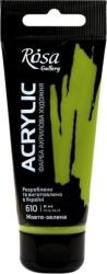 Rosa Gallery Akril festék Yellowish Green (610) 60 ml 1 db (3241610)