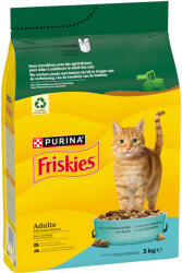 Friskies 2x3kg PURINA Friskies Adult Cat tonhal & zöldség száraz macskatáp