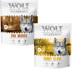 Wolf of Wilderness 2x1kg Wolf of Wilderness - vegyes próbacsomag száraz kutyatáp - "Classic": szarvas, vaddisznó