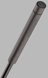 Hansgrohe Para de dus mobila, baton, rotunda, 2 Jet, antracit periat (Brushed Black Chrome), Axor Starck 28532340 28532340 (28532340)
