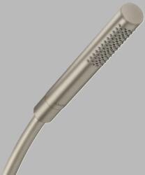 Hansgrohe Para de dus mobila, baton, rotunda, 1 Jet, cu EcoSmart, nichel periat (Brushed Nickel), Axor Starck 10531820 10531820 (10531820)