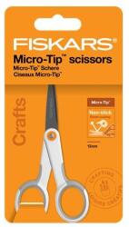 Fiskars Foarfece, universale, cu strat antiaderent, 13 cm, FISKARS "MicroTip Titanium", albe