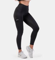 NEBBIA Colanți pentru femei Active High Waist Smart Pocket Black XS