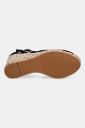 Tommy Hilfiger еспадрили обувки със скосена пларформа дамски FLAG HIGH WEDGE ESPAD CLOSED TOE (FW0FW09225) - answear - 115,37 лв