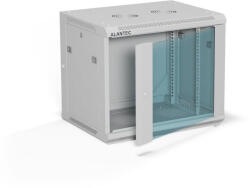 ALANTEC ALANTEC 19" 9U 600x450 wall-mounted cabinet, grey (SW-9U-600-450-01-SA)