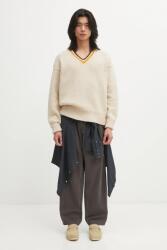 Visvim Вълнен пуловер Visvim COLLEGE V-NECK (125205012006)