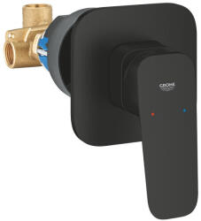 GROHE Cubeo Egykaros zuhanycsaptelep 1/2″, Matt Fekete 1017752430 (1017752430)