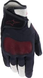 Alpinestars Mănuși de motocicletă Alpinestars Stella Mogress Airflow pentru femei bej-negru-roz (AIM121-217)