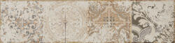 Cifre Cerámica Dekorcsempe, Cifre Soul Ivory Decor 7, 5x30 cm - mozaikkeramia