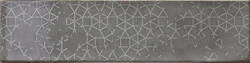 Cifre Cerámica Dekorcsempe, Cifre Omnia Decor Antracite 7, 5x30 cm - mozaikkeramia