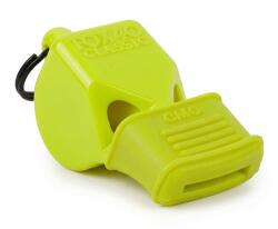 FOX 40 Fluier galben neon, cu muștiuc care protejează dinții FOX40 CLASSIC CMG SAFETY NEON YELLOW (9602-1300)