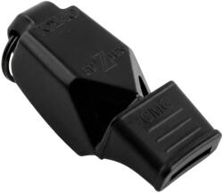 FOX 40 Fluier negru de arbitru, cu șnur și sunet combinat FOX40 FUZIUN CMG BLACK (8603-0008)
