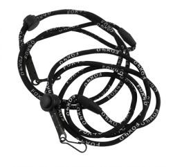 FOX 40 Șnur negru pentru fluier, cu sistem de desprindere de siguranță - FOX40 BREAKAWAY LANYARD BLACK (100-0001)