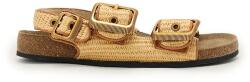 AllSaints sandale cu toc plat pentru femei Staffa Raffia Sandal PPY2-OBD498_08X