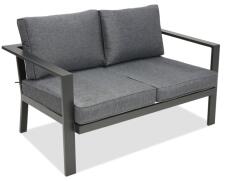 Garden Point Canapea cu 2 locuri, din aluminiu Sydney Garden Point antracit (GAP315SO2)