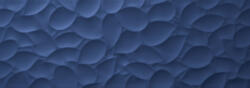 Love Ceramica Dekorcsempe, Love Genesis Leaf Deep Blue Matt 30x60 cm - zuhanykabin