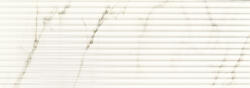 Love Ceramica Dekorcsempe, Love Precious Calacatta Flow 35x100 cm - zuhanykabin
