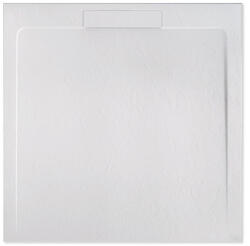 Wellis Ergo Nova kőhatású műmárvány zuhanytálca 90x90 cm, fehér WC00576 (WC00576)