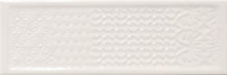 Cifre Cerámica Dekorcsempe, Cifre Titan Decor White 10x30, 5 cm - zuhanykabin