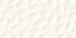 Love Ceramica Dekorcsempe, Love Genesis Leaf White Matt 30x60 cm - zuhanykabin