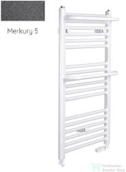 Radeco ROSA AD1-500/R 490x550 törölközőszárítós radiátor, MERKURY 5 (metál sötétszürke) színben (Radeco_ROSA_AD1_500_R_MERKURY5)