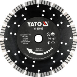 TOYA YATO 230 mm YT-59902 Disc de taiere