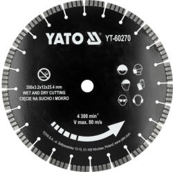 TOYA YATO 350 mm YT-60270 Disc de taiere