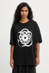 Kenzo pamut póló - fekete M - answear - 47 990 Ft