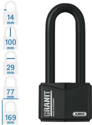 ABUS Granit 37RK/70HB100 KA egységkulcsos lakat (10047339-01)