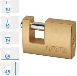 ABUS 722/63 KA egységkulcsos lakat (10011571-01)
