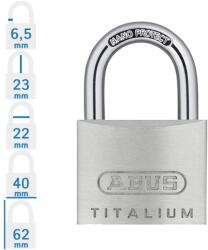 ABUS 727TI/40 lakat (10056430-01)