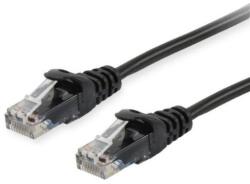 Equip Cablu EQUIP 625450 Cat. 6 U/UTP Patch, 1.0m, Negru, 8.34x11.68x1000mm