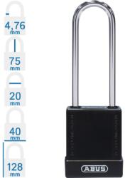 ABUS 76IB/40HB75 LOTO munkavédelmi kizáró lakat - Fekete (10084858-01)