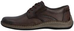 RIEKER Pantofi barbati, Rieker, 05211-25-Maro, casual, piele naturala, cu talpa joasa, maro (Marime: 41)