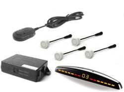 Steelmate Tolatóradar M7 Kijelzővel Steelmate, 18mm, befúrható, fehér (PTS411M7W) (PTS411M7W) - multimelodia