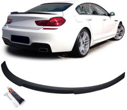  BMW F06 Gran Coupe CS stílusú lakkozott fekete csomagtartó spoiler