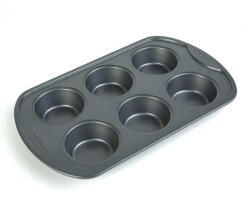 Baker's Secret Baker’s Secret Classic Line 6 darabos muffin sütőforma - 31, 3 x 18, 6 x 3, 6 cm (BS10006) (BS10006)