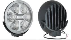 WESEM Távfény LUM1.50800 kerek, 220 mm, 2400 lm, króm kerettel, WESEM (LUM1.50800)