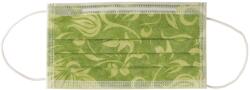 EURONDA "Zorro" PROTECTION 3 FLORAL lime szájmaszk, virágos 50db (3 rétegű) - frontdent