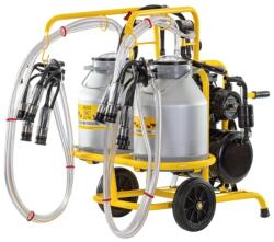 AgroElectro Aparat de muls vaci, 2 posturi, 2 bidoane aluminiu de 30 litri