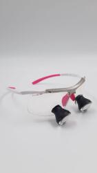 UNIVET TTL GALILEAN TECHNE 2, 5X400 PRO HD MEDIUM TECHNE White/Pink