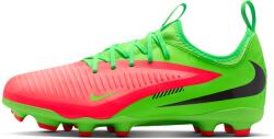 Nike Phantom 6 Low Academy "Erling Haaland" MG stoplis focicipő, gyerekméret, rózsaszín - zöld (HQ2032-603)