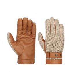 Stetson Sheep Nappa & Knit Gloves - 9 / L (P65737)