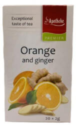 Apotheke Narancs és Gyömbér tea 20 db (0010016999)