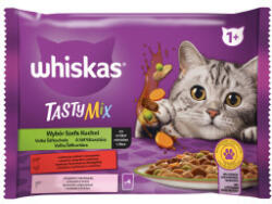 Whiskas 4x85g Tasty Mix Séf választása mártásban FD29C