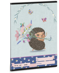 Ars Una Füzet sima ARS UNA A/5 32 lapos 20-32 Fresh Flowers (53615244) - robbitairodaszer