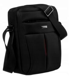  Peterson Férfi Oldaltáska -PTN 73202-7738 BLACK- Fekete (5903051227738)