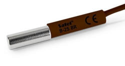 SATEL B-2S BR Mini befúrható nyitásérzékelő; vékony: O 6.5 mm; barna (B-2S BR) - hik-online