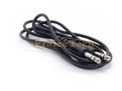 Compatibil Cablu Jack 6.3mm Stereo Tata - Tata, 1.5m Lungime - Tip Male-Male Balansat pentru Instrumente Profesionale (CJ6TTST)