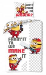Halantex ágyneműhuzat Minions (MIN-0242BL) 140x200, 70x90 (MIN-0242BL)